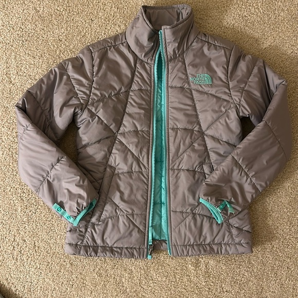 North face girls size S/P (7/8) double layer -2 jackets in one. - Picture 3 of 10